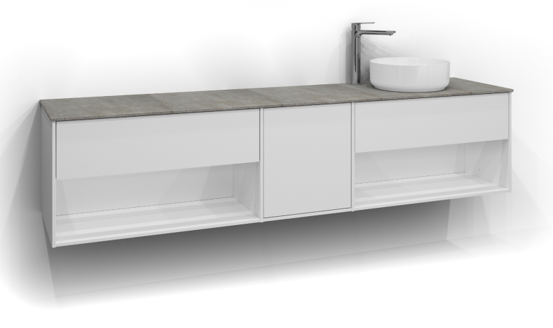 Epos underskab 200x45 ovenpåliggende håndvask